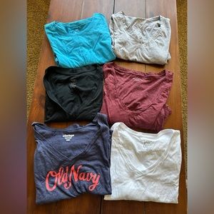 Lot of 6 plus size tshirts 2X AND 3X sizes within lot!